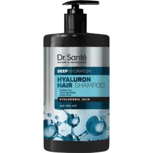 Dr. Santé Hyaluron Hair Deep Hydration szampon do włosów z kwasem hialuronowym, 1 l