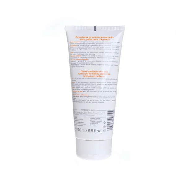 FlosLek Arnica żel arnikowy na rozszerszone naczynka, sińce, obrzmienia, 200 ml - obrazek 3