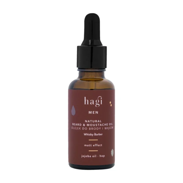 Hagi Whisky Barber olejek do brody i wąsów, 30 ml - obrazek 2