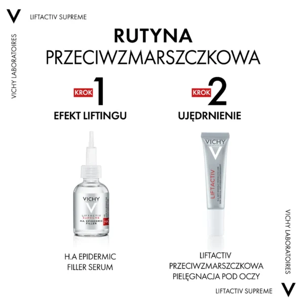 Vichy Liftactiv Supreme przeciwzmarszczkowy krem liftingujący pod oczy, 15 ml - obrazek 6
