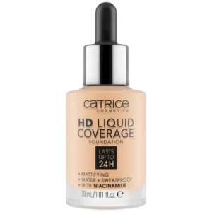 CATRICE HD Liquid Coverage Foundation podkład matujący do twarzy 005 Ivory Beige, 30 ml