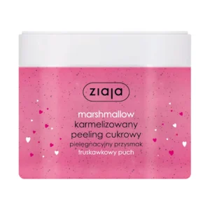 Ziaja Marshmallow karmelizowany peeling cukrowy truskawkowy puch, 300 ml