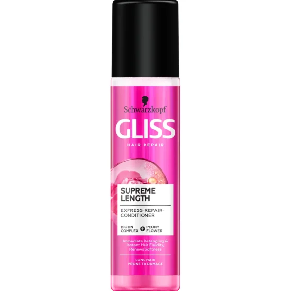 Schwarzkopf Gliss Kur Superme Lenghtl ekspresowa odżywka do włosów, 200 m