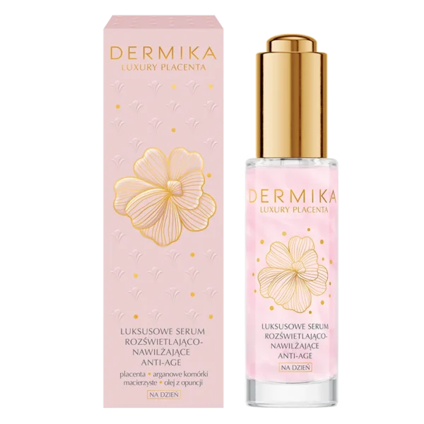 Luxury Placenta luksusowe serum rozświetlająco-nawilżające anti-age, 30 ml