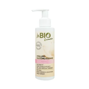 beBIO Ewa Chodakowska HYALURO bioODMŁADZANIE Naturalny nawilżająco-kojący żel do mycia twarzy, 150 ml