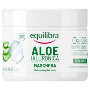 Equilibra Aloe nawilżająca maska do włosów z kwasem hialuronowym, 450 ml