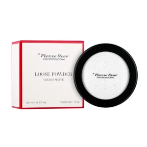 Pierre René Loose Powder Velvet Matte puder sypki matujący, 12 g
