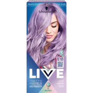 Schwarzkopf Live Pretty Pastels farba do włosów L120 Lilac Crush, 1 szt.