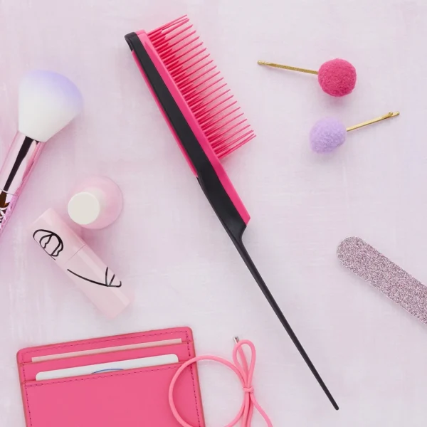 Tangle Teezer Back Combing grzebień nadający teksturę Black Pink - obrazek 11