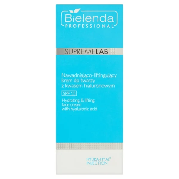 Bielenda Professional SupremeLab nawadniająco-liftingujący krem z kwasem hialuronowym, 50 ml - obrazek 3