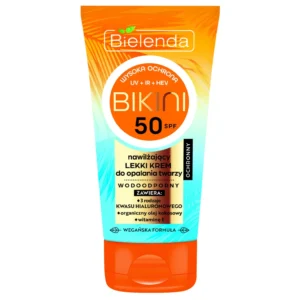 Bielenda Bikini nawilżający lekki krem do twarzy SPF50, 50 ml