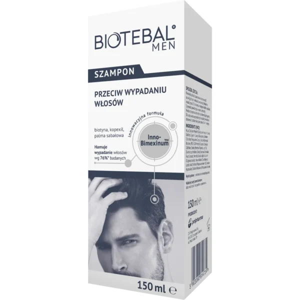 Biotebal Men szampon przeciw wypadaniu włosów, 150 ml