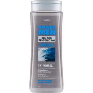 Joanna PowerMen szampon-żel pod prysznic 3w1, 300ml