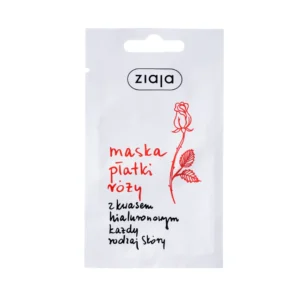 Ziaja Płatki Róży maseczka z kwasem hialuronowym, 7 ml