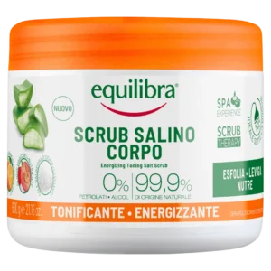 Equilibra tonizująco-energetyzujący peeling solny, 600 g