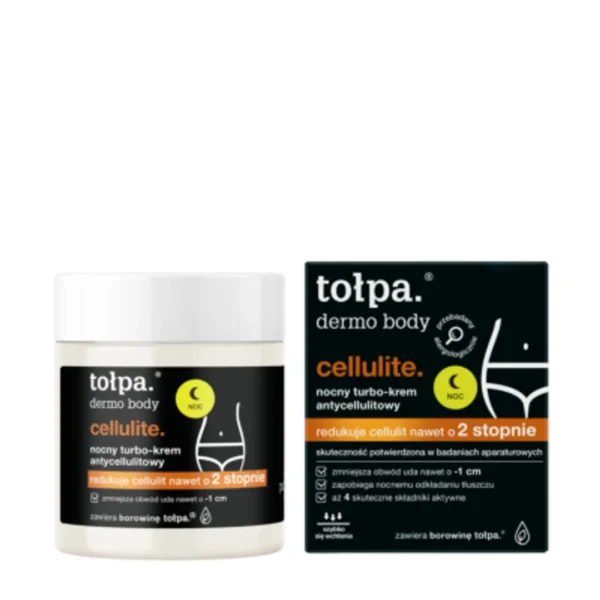 Tołpa Dermo Body Cellulite krem do ciała na noc, 250 ml