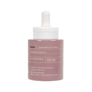 Korres Apothecary Wild Rose rozjaśniające serum do twarzy z olejkiem z dzikiej róży, 30 ml