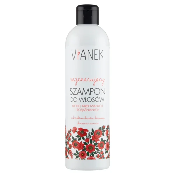 Vianek regenerujący szampon do włosów blond, farbowanych i rozjaśnianych, 300 ml