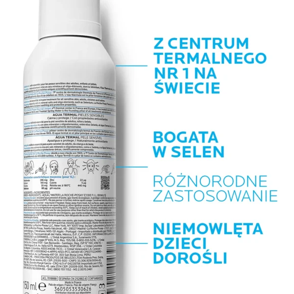 La Roche-Posay Eau Thermale woda termalna, 150 ml