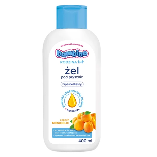 Bambino Rodzina żel pod prysznic mirabelka, 400 ml - obrazek 2