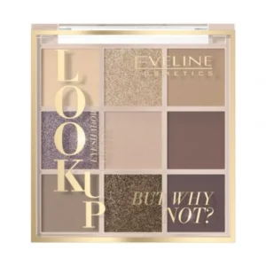 Eveline Cosmetics Look Up paleta 9 cieni do powiek, But Why Not, 10,8 g