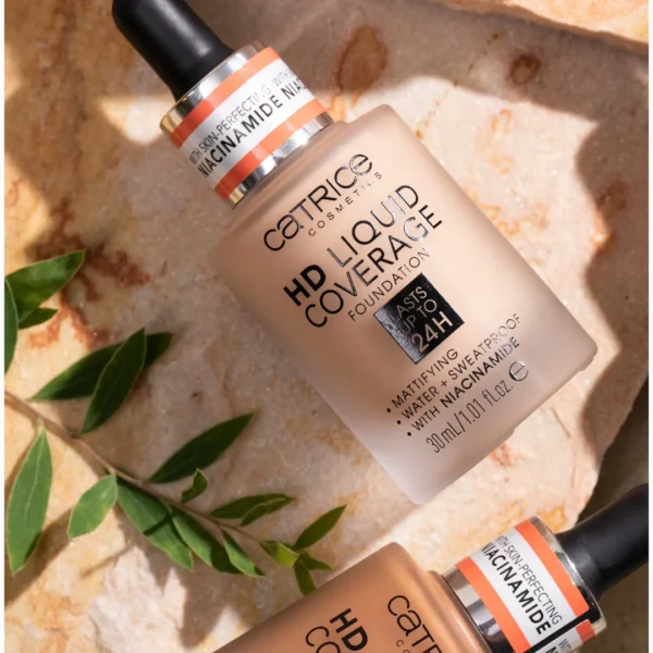 Catrice HD Liquid Coverage podkład do twarzy 034 Medium Beige, 30 ml - obrazek 3