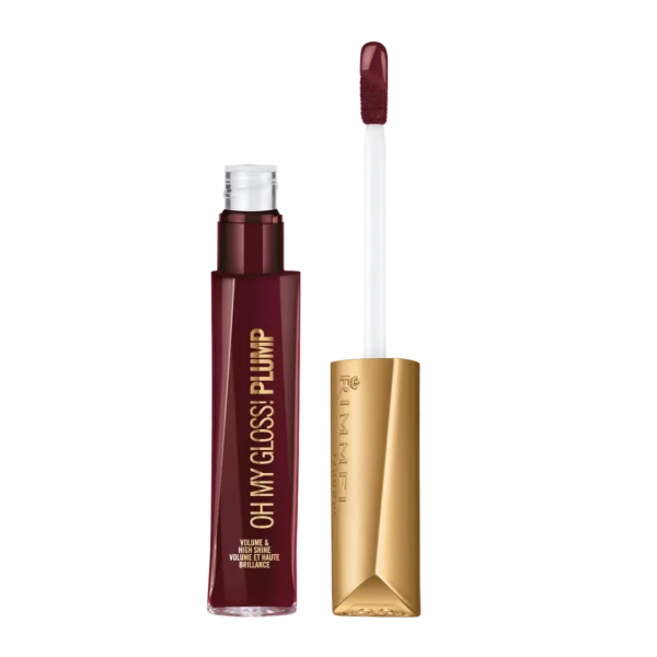 Rimmel Oh My Gloss! Plump błyszczyk powiększający usta 841 Bittersweet Plum, 6,5 ml - obrazek 2