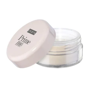 PUPA Prime Me utrwalający i matujący puder transparentny 001 Translucent, 4,5 g