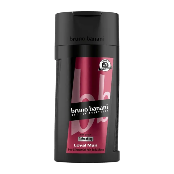 bruno banani Loyal Man Żel pod prysznic 3w1 dla mężczyzn, 250 ml