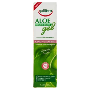 Equilibra Sensitive Aloe Gel pasta do zębów wrażliwych, 75 ml