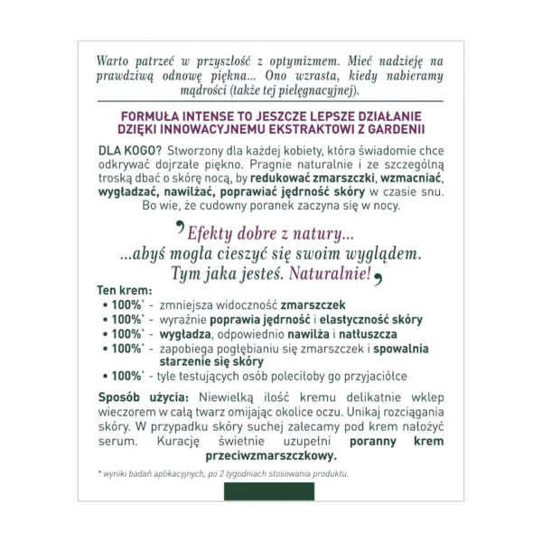 Uzdrovisco Czarny Tulipan Intense Poranny krem przeciwzmarszczkowy, 50 ml