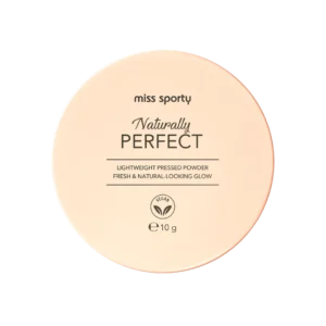 Miss Sporty Naturally Perfect puder prasowany do twarzy 003 Natural, 10 g
