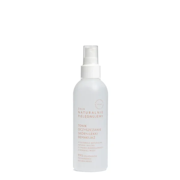Ziaja Naturalnie Pielęgnujemy tonik oczyszczanie skóry + lekki demakijaż, 200 ml
