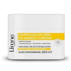 Lirene profesjonalny krem do masażu z arniką, 200 ml