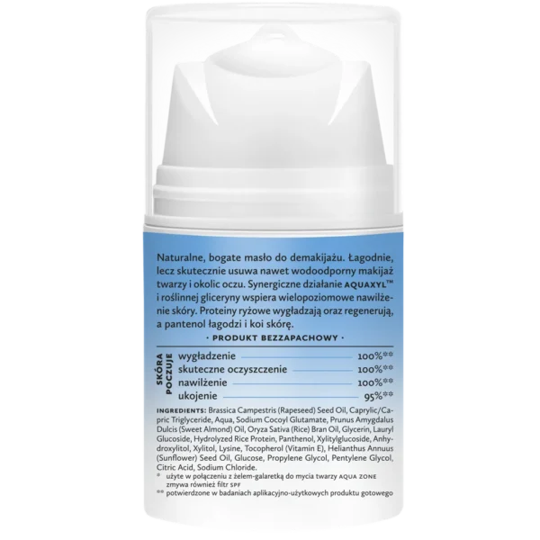Hagi Aqua Zone łagodne masełko do demakijażu, 50 ml - obrazek 3
