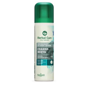 Herbal Care dezodorant do stóp i butów CZARNA MIĘTA, 150 ml