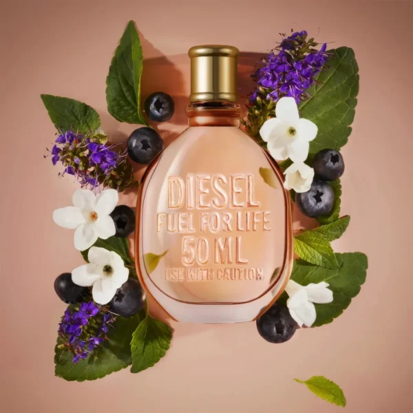 Diesel Fuel 4 Life Woman woda perfumowana spray 50 ml - obrazek 3