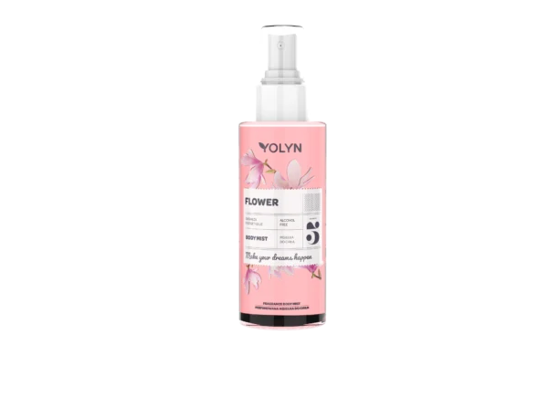 Yolyn Flower kwiatowa mgiełka do ciała, 200 ml