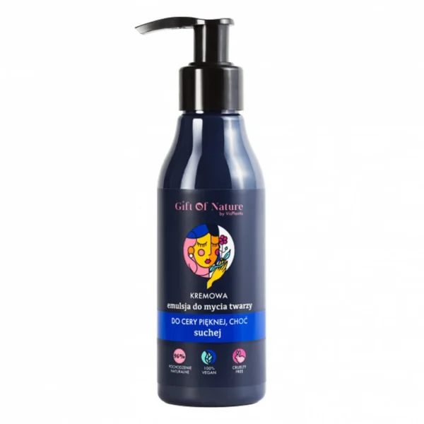 Gift of Nature emulsja do mycia twarzy do cery suchej, 150 ml