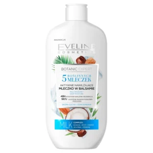 Eveline Cosmetics Botanic Expert aktywnie nawilżające mleczko do ciała w balsamie, 350 ml