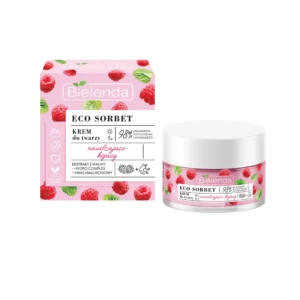 Bielenda Eco Sorbet Malina Krem nawilżająco-kojący, 50 ml