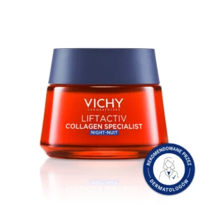 Vichy Liftactiv Collagen Specialist Noc przeciwzmarszczkowy krem na noc, 50 ml