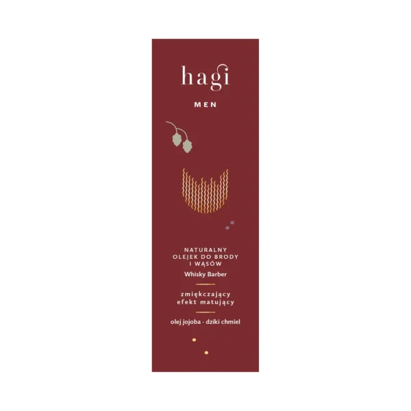 Hagi Whisky Barber olejek do brody i wąsów, 30 ml - obrazek 5