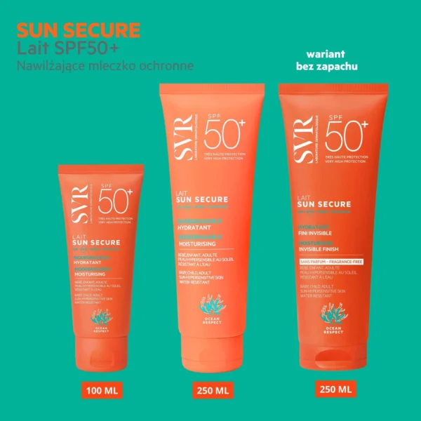 SVR Sun Secure Lait biodegradowalne mleczko SPF 50+, 250 ml - obrazek 6