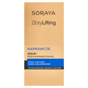 Soraya Złoty Lifting naprawcze serum przeciwzmarszczkowe 70+, 30 ml