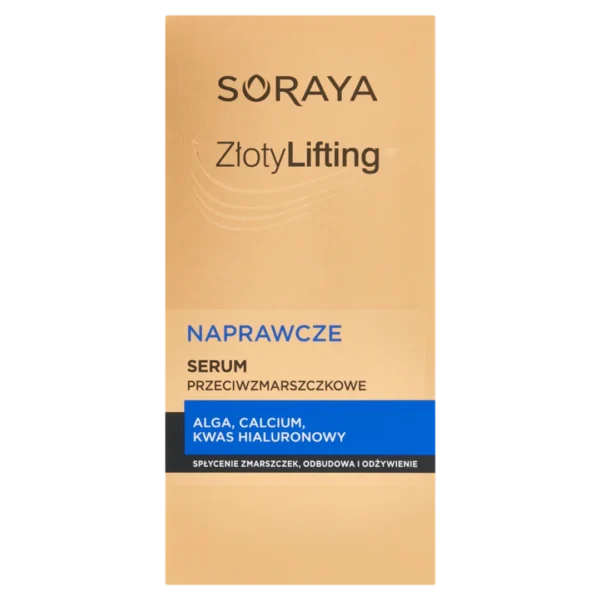Soraya Złoty Lifting naprawcze serum przeciwzmarszczkowe 70+, 30 ml