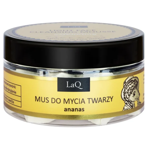 LAQ mus do mycia twarzy peelingujący, 100 ml - obrazek 2
