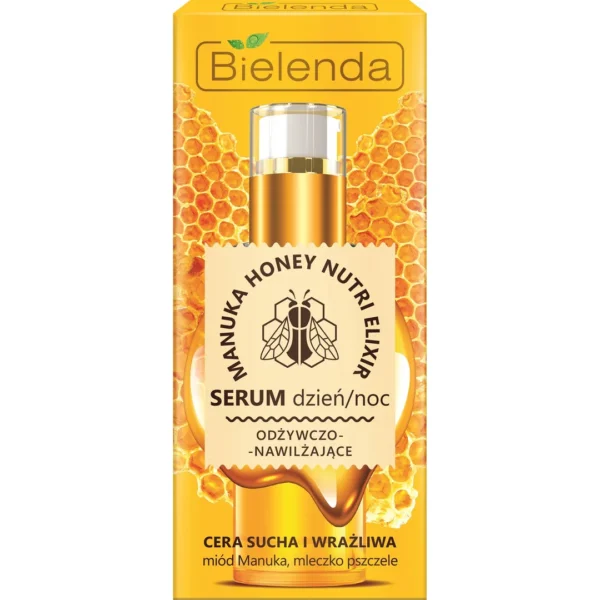 Bielenda Manuka Honey Nutri Elixir serum odżywczo-nawilżające na dzień i noc, 30 g