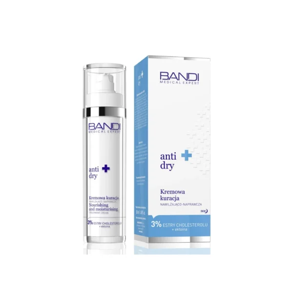 BANDI Medical Expert Anti-Dry kremowa kuracja nawilżająco-naprawcza z estrami cholesterolu i ektoiną, 50 ml