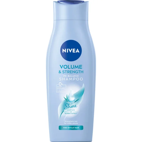 Nivea Volume & Strength szampon pielęgnujący do włosów, 400 ml - obrazek 2